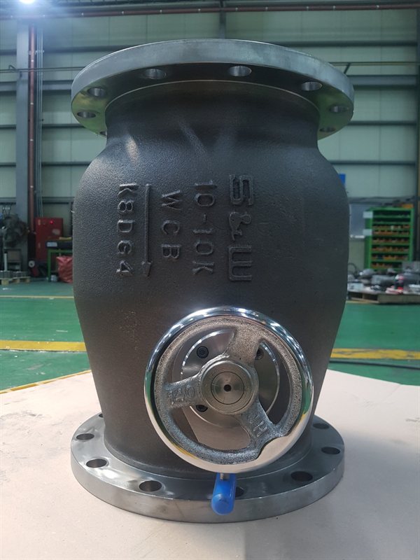 Variable nozzle check valve 10 inch 10K